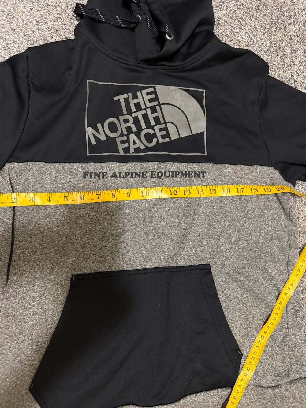The North Face Fine Alpine Equipment Colorblock Pullover Hoodie Mens Large - Picture 4 of 6